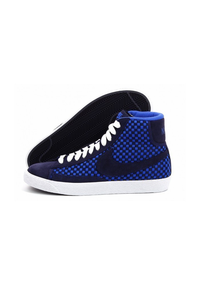 Chaussures Nike Blazer Mid Woven 555093-400 