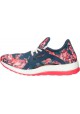 Adidas Sneaker Damen Pure Boost X Running AQ6682-BLP Mineral Blue/Halo Pink/Print