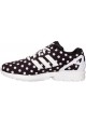Adidas Schuhe Damen ZX Flux S77312-BLK Core Black/White/Polka Dot