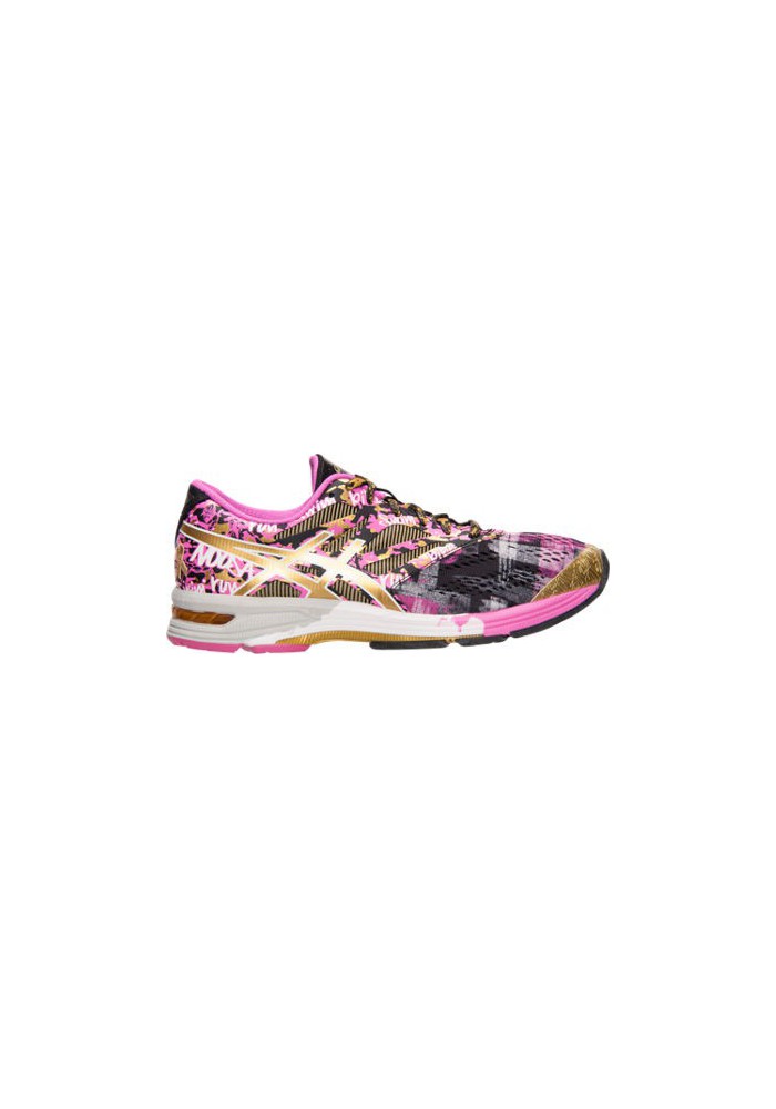 Asics Damen Sneaker GEL Noosa Tri 10 Running T5M9N-909 Black/Gold/Gold Ribbon