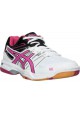 Asics Damen Sneaker GEL Rocket 7 Volleyball B455N-012 White/Magenta/Black