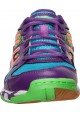 Asics Damen Sneaker GEL Flashpoint 2 Volleyball B456N-831 Purple/Orange/Neon Blue