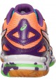 Asics Damen Sneaker GEL Flashpoint 2 Volleyball  B456N-831 Purple/Orange/Neon Blue