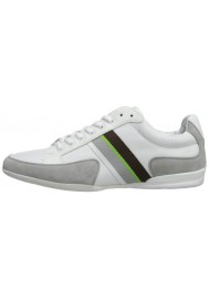 Chaussure Hugo Boss Green - Space Leather Blanche - Homme 
