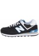 Sneakers New Balance ML574 Core Plus (Couleur : Black/Blue)