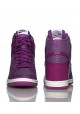Baskets Haute Nike DUNK SKY HI TXT WEDGE Violet (Ref : 644410-400) Femmes